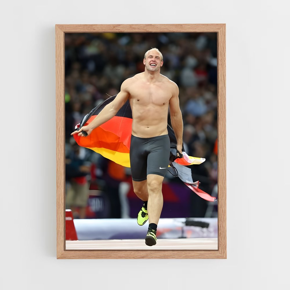 Poster Robert harting – affiche Athlétisme (vue 4)